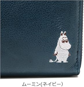 Amazon | [キソラ] ムーミン 長財布 ラウンドファスナー 本革